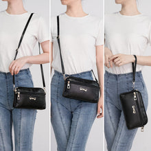 Load image into Gallery viewer, Ladies Small Black Crossbody Shoulder Bag Bag Pasal 