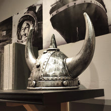 Load image into Gallery viewer, Middle Ages Medieval Viking Age Horned Viking Helmet Adults Pasal 