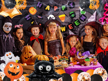 Load image into Gallery viewer, Happy Halloween Banner Halloween Decorations Indoor and outdoor Balloons Pasal 