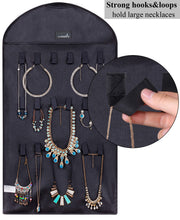 Load image into Gallery viewer, Hanging Jewellery Organiser Wardrobe Necklaces Earrings Boxes &amp; Organisers Pasal 