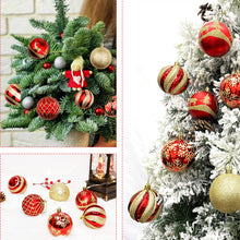 Load image into Gallery viewer, 36pcs Christmas Ball Ornaments Baubles Pasal 