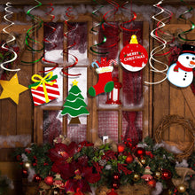 Load image into Gallery viewer, Christmas Hanging Swirl Decorations Kit - handmade items, shopping , gifts, souvenir
