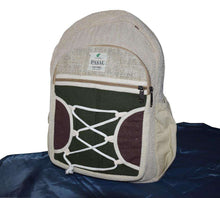 Load image into Gallery viewer, Vegan Drawstring Fashion Laptop Backpack for Men and Women Hemp Bag - handmade items, shopping , gifts, souvenir