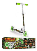 Load image into Gallery viewer, Dinosaur Push Scooter with 2 Light up Wheels for Children Boy Girl SV14697 pasal 