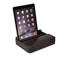 Load image into Gallery viewer, Jacob Jones Grey Valet Tech Charging Cable Stand with Dark Grey Lining 73809 Jacob Jones 