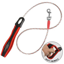 Load image into Gallery viewer, 1 x Pet Living Soft Handle Dog Lead RANDOM 6.5 mm x 120 cm up to 60LBS Unbranded 