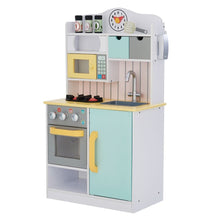 Load image into Gallery viewer, Wooden Kitchen Toy Kitchen With 5 Role Play Accessories TD-11708AR Teamson Kids 