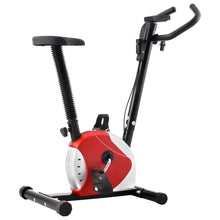 Load image into Gallery viewer, Exercise Bike with Belt Resistance vidaXL red 