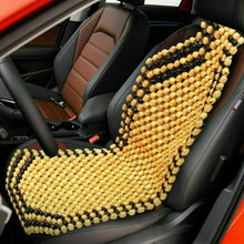 Load image into Gallery viewer, WOODEN BEAD CAR/VAN/TAXI FRONT SEAT COVER CUSHION CLASSIC-BEADED DESIGN UK Unbranded 
