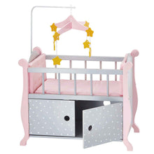 Load image into Gallery viewer, Olivia&#39;s Little World Pink Baby Doll Crib Doll Cot Doll Furniture TD-0206AG Pasal 