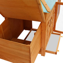 Load image into Gallery viewer, Chicken Coop Wooden Backyard Nest Box Pet House Rabbit Multi Colours Pasal 