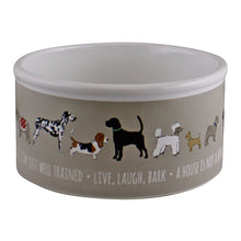 Load image into Gallery viewer, Small Ceramic Dog Bowl, 13cm Geko 