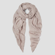 Load image into Gallery viewer, Oversized Scarf with Plain Cotton Design Pasal 