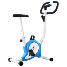 Load image into Gallery viewer, Exercise Bike with Belt Resistance vidaXL blue 