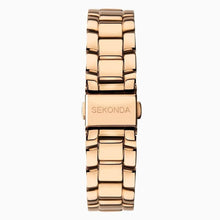 Load image into Gallery viewer, Seksy Womens Fashion Designer Rose Gold Bracelet Watch 4669 Seksy 