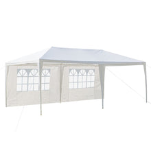 Load image into Gallery viewer, 3 x 6m Four Sides Waterproof Tent with Spiral Tubes White Unbranded 