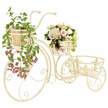 Load image into Gallery viewer, Plant Stand Bicycle Shape Vintage Style Metal vidaXL 