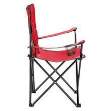 Load image into Gallery viewer, Small Camp Chair 80x50x50 Red Unbranded 