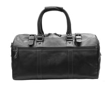 Load image into Gallery viewer, Primehide Mens Small Leather Weekend Travel Holdall Overnight Gym Duffle Bag 568 Primehide 