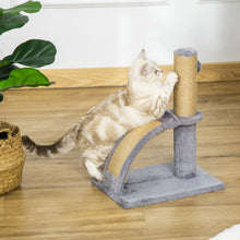 Load image into Gallery viewer, Cat Tree Climbing Activity Center with Scratching Massage Board Hanging Ball Pawhut 