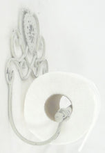 Load image into Gallery viewer, Grey Heart Toilet Roll Holder Wall Mounted Pasal 