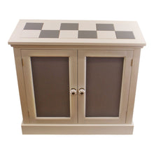 Load image into Gallery viewer, Contemporary Grey &amp; White Cupboard Unit, 2 Doors pasal 