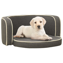 Load image into Gallery viewer, Foldable Dog Sofa 76x71x30 cm Linen Washable Cushion vidaXL 