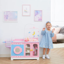 Load image into Gallery viewer, Olivia&#39;s Little World 6-in-1 Doll Changing Station Nursery &amp; 6 Accessories pasal 