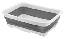 Load image into Gallery viewer, Home+ Collapsible Silicone Rectangular 10 Litre Washing Up Bowl N/A 
