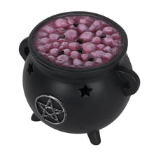 Load image into Gallery viewer, Pentagram Cauldron Incense Cone Holder Unbranded 
