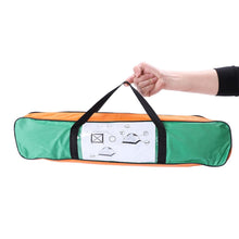 Load image into Gallery viewer, 2-Person Double Door Camping Dome Tent Orange &amp; Green Unbranded 