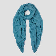 Load image into Gallery viewer, Oversized Scarf with Plain Cotton Design Pasal 150 x 180 Green 