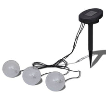 Load image into Gallery viewer, Solar Bowl 3 LED Floating Ball Light for Pond Swimming Pool vidaXL 