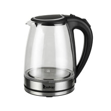 Load image into Gallery viewer, ZOKOP HD-1857-A 220V 2200W 1.8L Electric Glass Kettle UK Plug N/A 