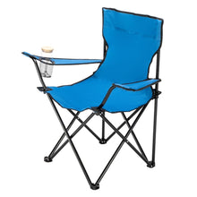 Load image into Gallery viewer, Small Camp Chair 80x50x50 Blue Unbranded 