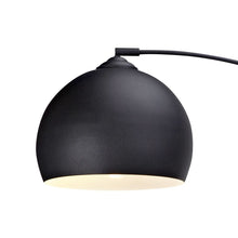Load image into Gallery viewer, Arquer Arc Curved LED Floor Lamp &amp; Shade, Modern Lighting, Black Teamson Home 