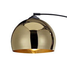 Load image into Gallery viewer, Arquer LED Standard Arc Curved Floor Lamp, Modern Lighting, Gold Pasal 