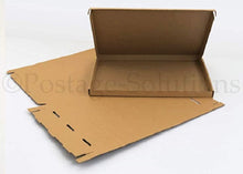 Load image into Gallery viewer, C4 PIP Boxes (Brown) suitable for Large Letter Postal Box 32x23x2 cm (200) pasal 