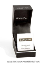 Load image into Gallery viewer, Sekonda Women&#39;s Fashion Silver Stainless Steel Bracelet Watch 2444 N/A 