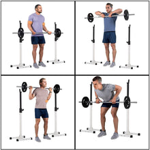 Load image into Gallery viewer, Heavy Duty Weight Stand Bar Barbell Squat Stand Power Rack, for Home, Gym HOMCOM 