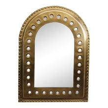 Load image into Gallery viewer, Set of 5 Gold Coloured Decorative Mirrors Geko 