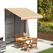 Load image into Gallery viewer, Awning Top Sunshade Canvas 3 x 2,5m to 6 x 3.5m (Frame Not Included) Pasal yellow and orange 300 x 250 cm 