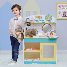 Load image into Gallery viewer, Pet Play Stand Toy Set &amp; 16 Pretend Role Play Accessories TD-13636A Teamson Kids 